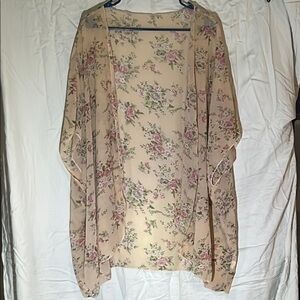 Floral Sheer Kimono